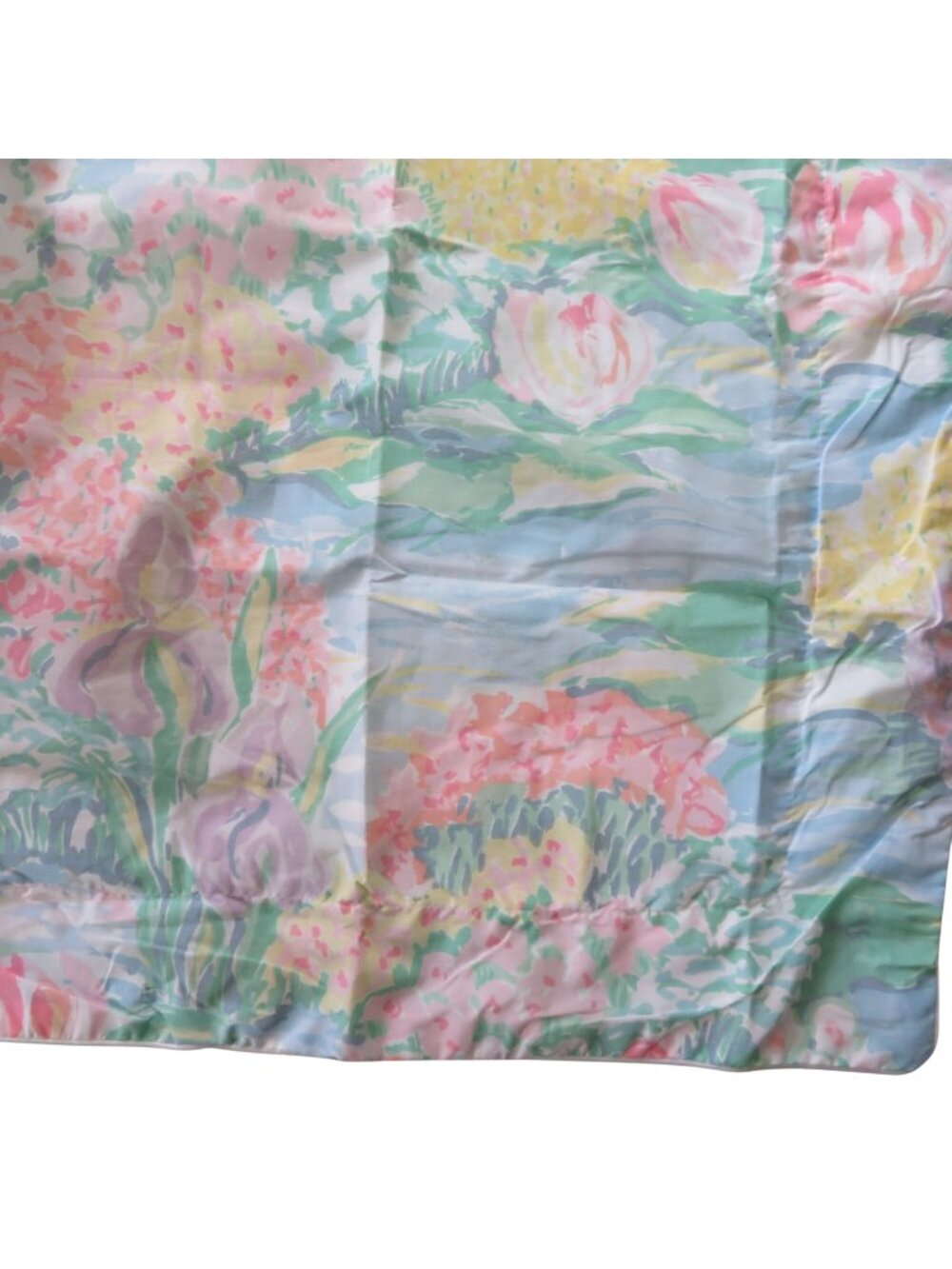 Vintage Claude Monet "Water Lilies" King Pillow Sham 1 Floral New Old Stock